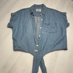 Rails Women’s Tie Front Demin Shirt